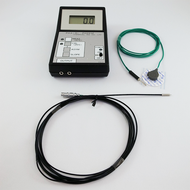 ポータブルpHメーター&emsp;PH-201Z